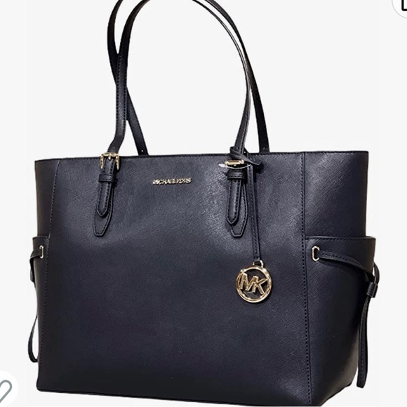 Michael Kora navy blue tote - Picture 2 of 8